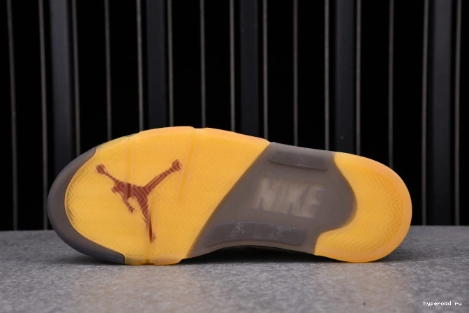 5 Sail OFF-WHITE Retro Jordan DH8565-100 0814